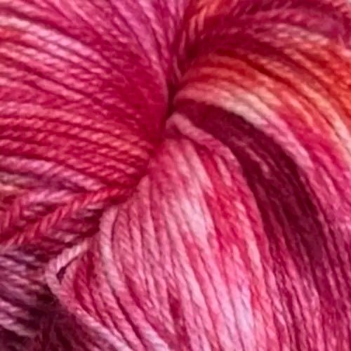 'carnival ' 3 - ply merino sock by kat's riverside studio | Wabi Sabi