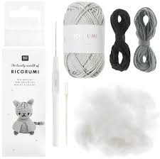 cat crochet kit by rico at Wabi Sabi