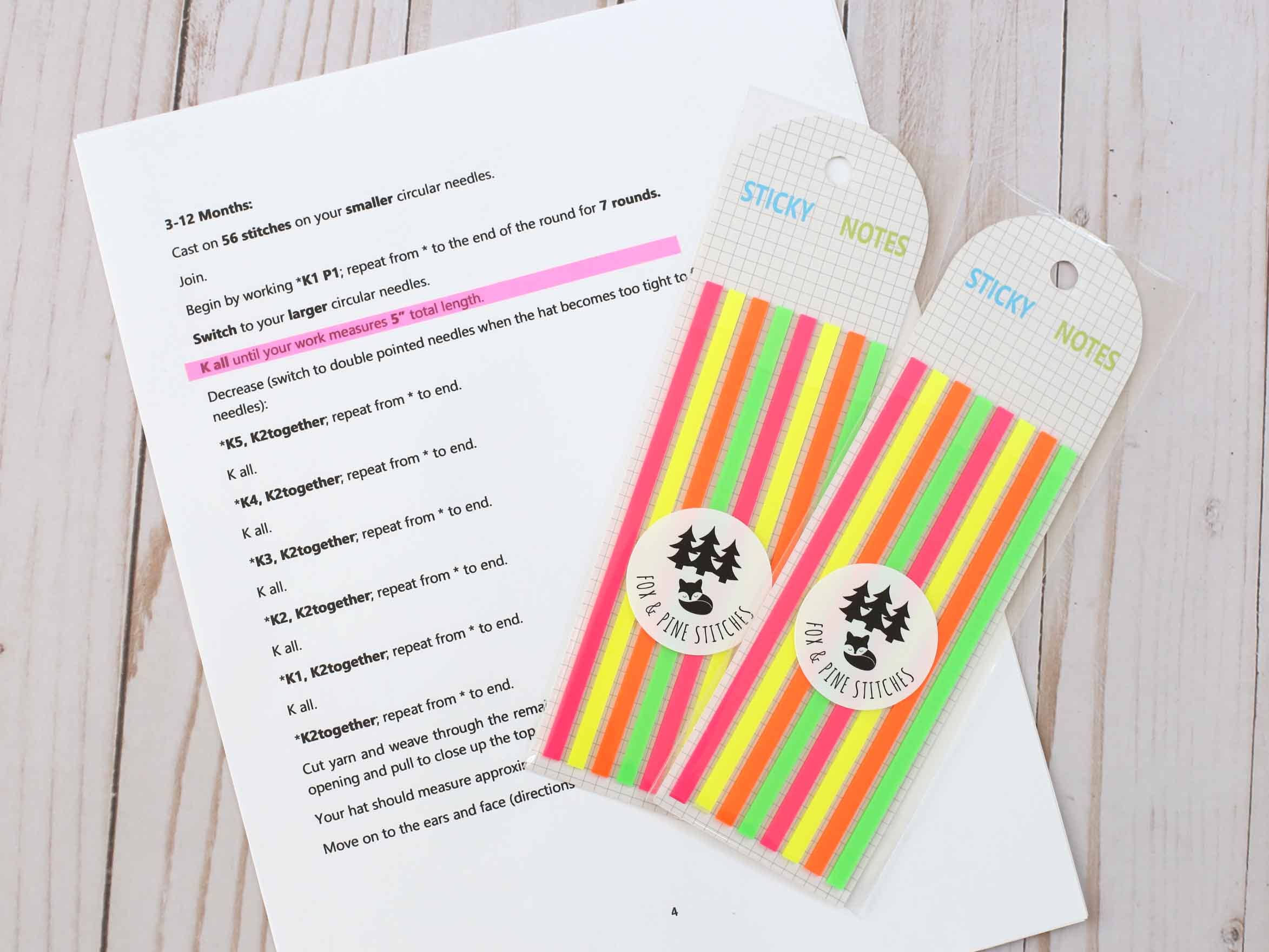 pattern highlighter strips