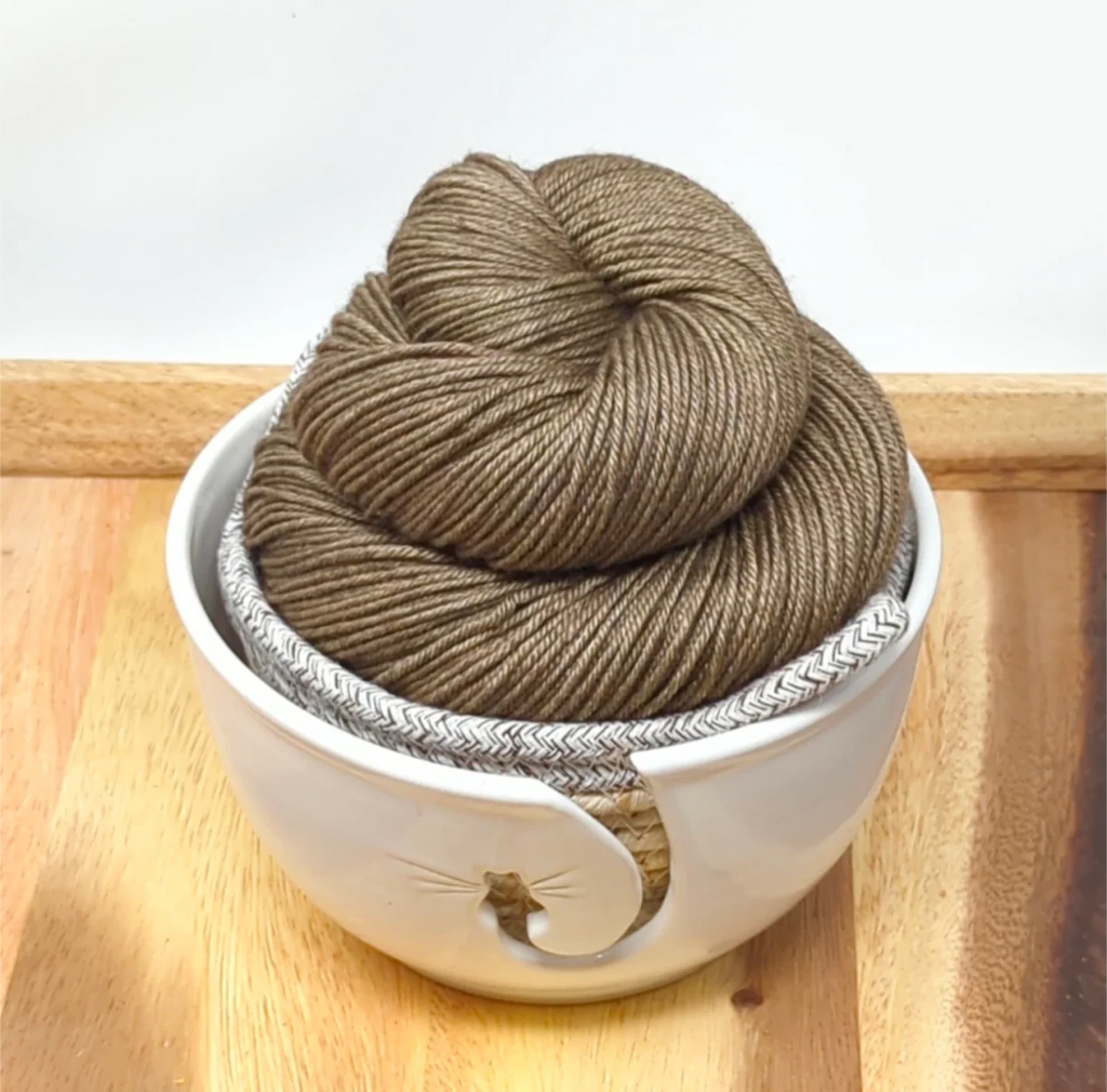 Cerise silk yak DK by alley cat yarns at Wabi Sabi