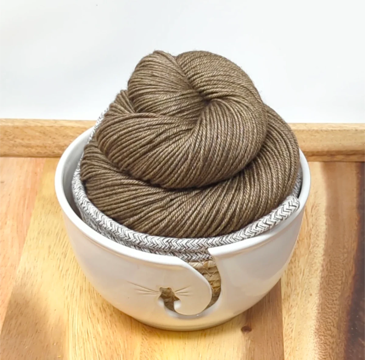 Cerise silk yak DK by alley cat yarns at Wabi Sabi