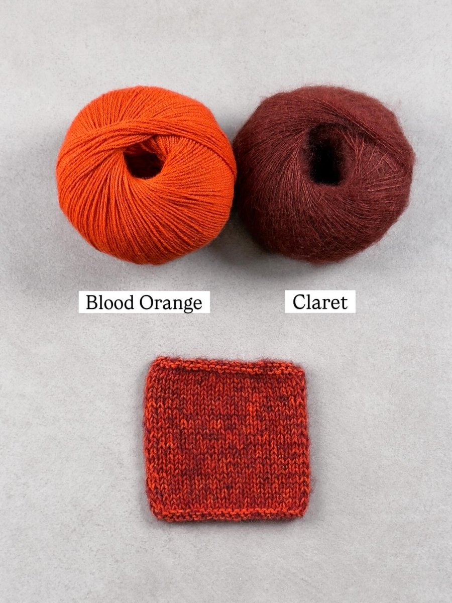claret blood orange by knitting for olive at Wabi Sabi