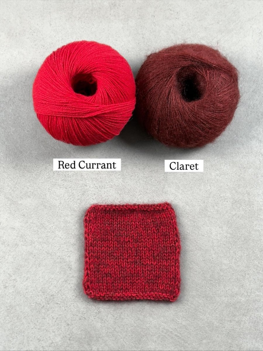 claret red currant by knitting for olive at Wabi Sabi