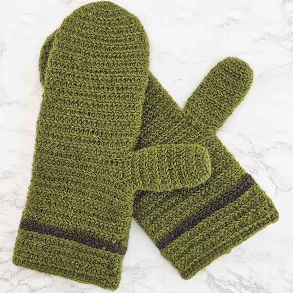 naalbinding mittens