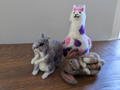felted animal series