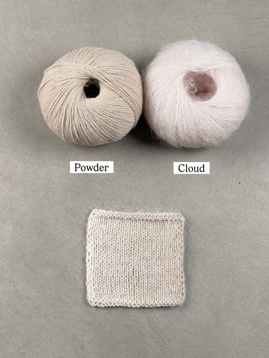 cloud powder by knitting for olive at Wabi Sabi