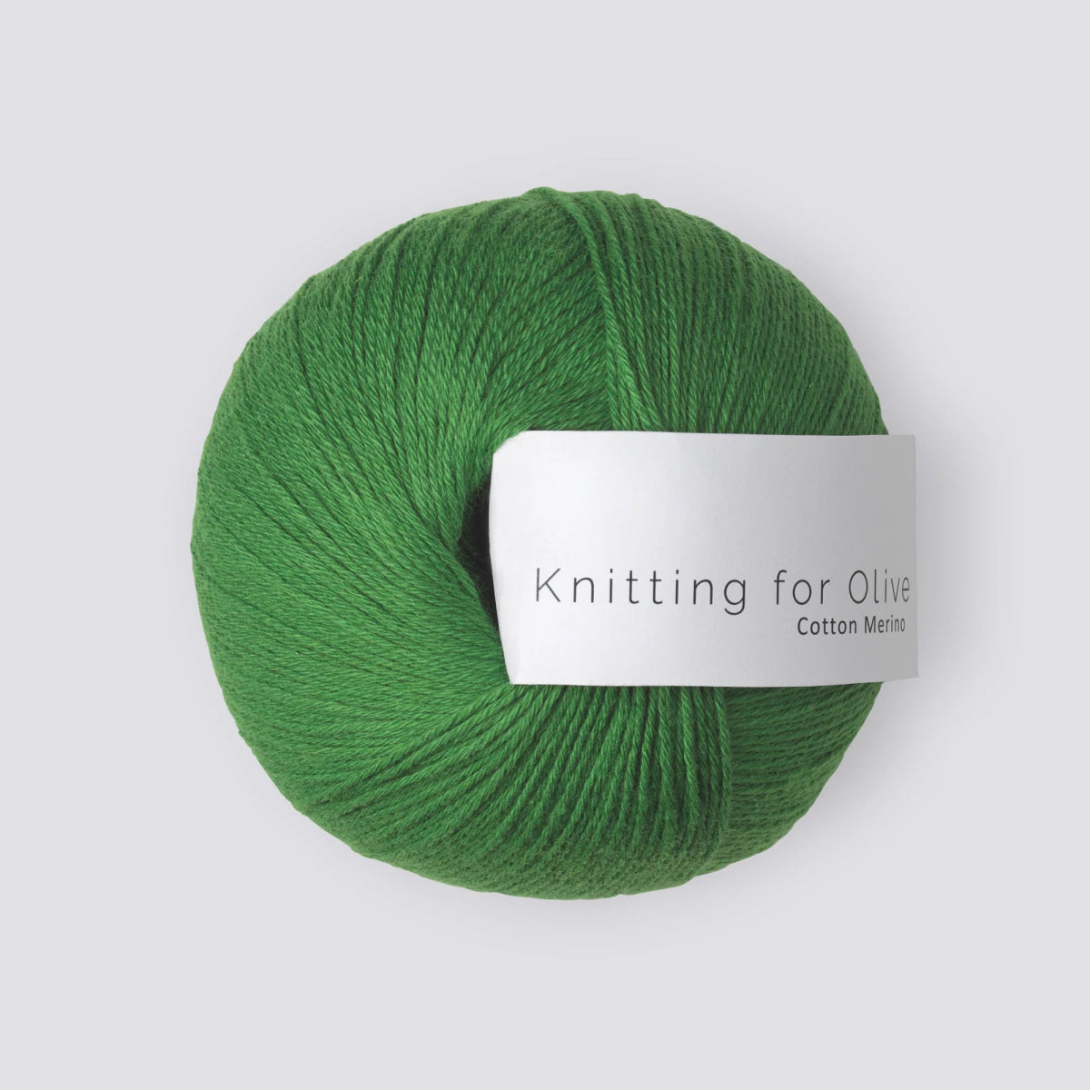 'clover green ' cotton merino by knitting for olive | Wabi Sabi