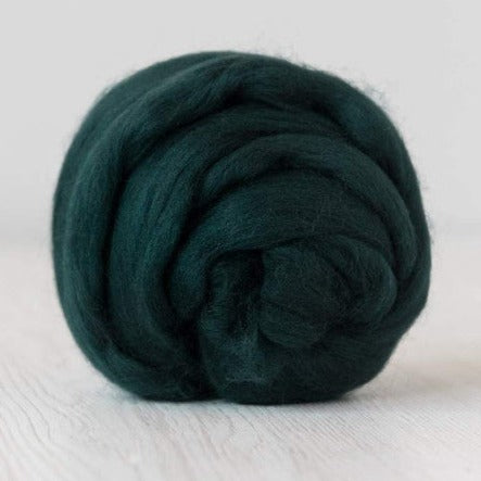 forest merino roving: solid colours by gram by dyeing house gallery at Wabi Sabi