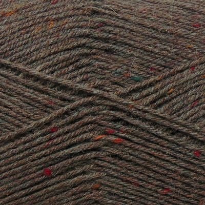 22921 - 04 Brown Tweed comfort 4ply sock by Comfort Wool | Wabi Sabi