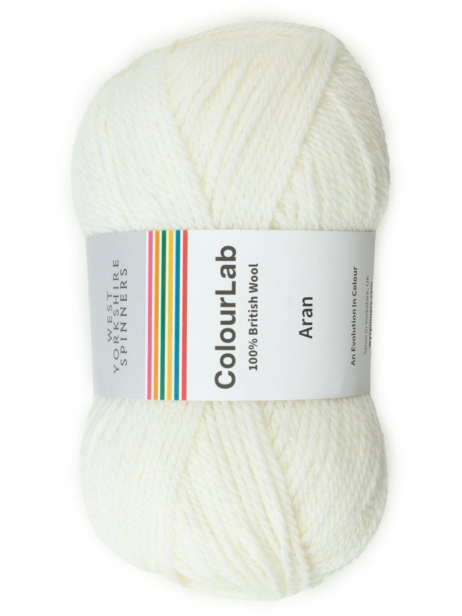 1171 winter white colourlab aran by West Yorkshire Spinners | Wabi Sabi