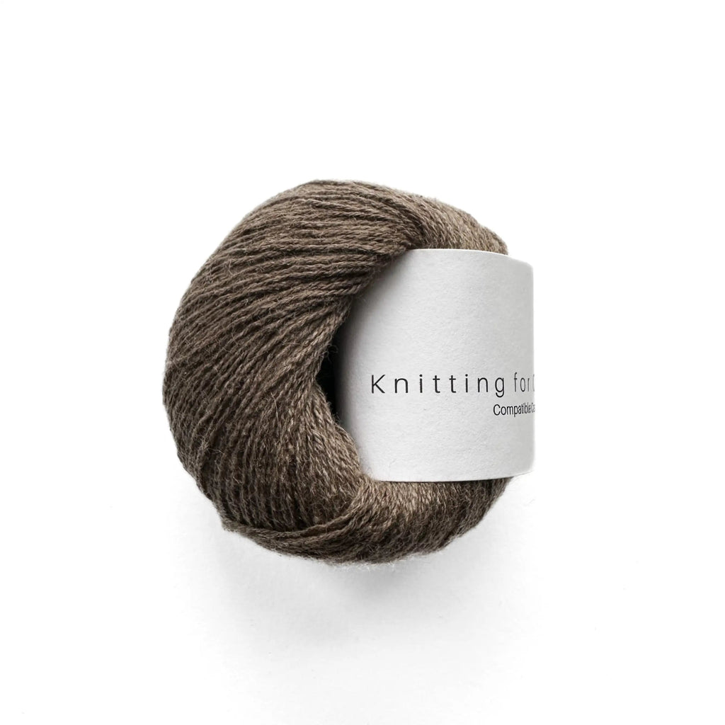 bark comptatible cashmere by knitting for olive at Wabi Sabi
