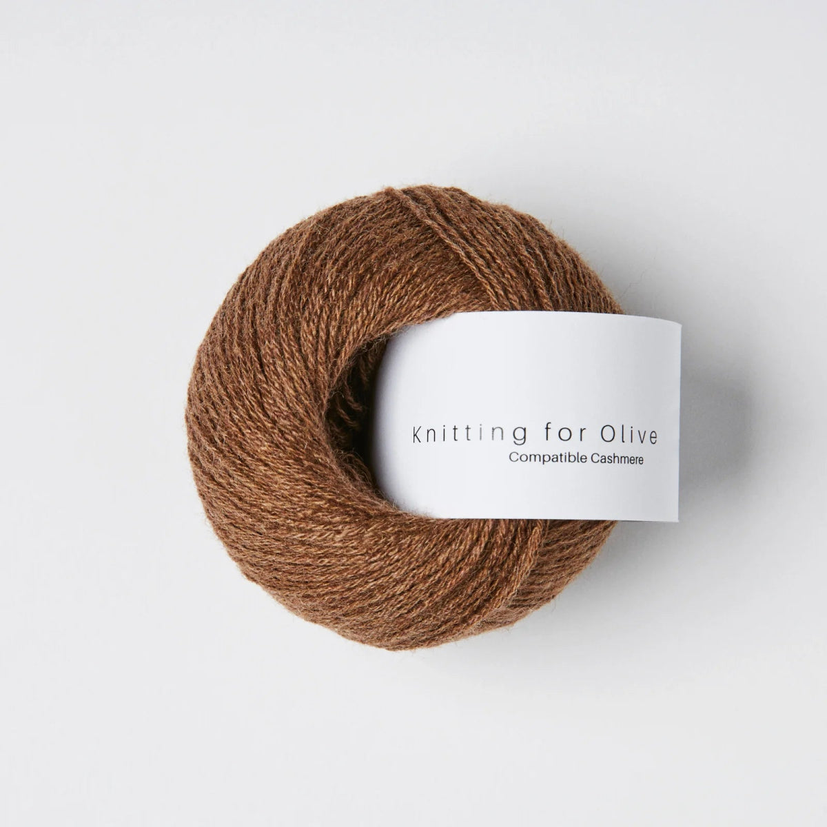 'dark cognac ' comptatible cashmere by knitting for olive | Wabi Sabi