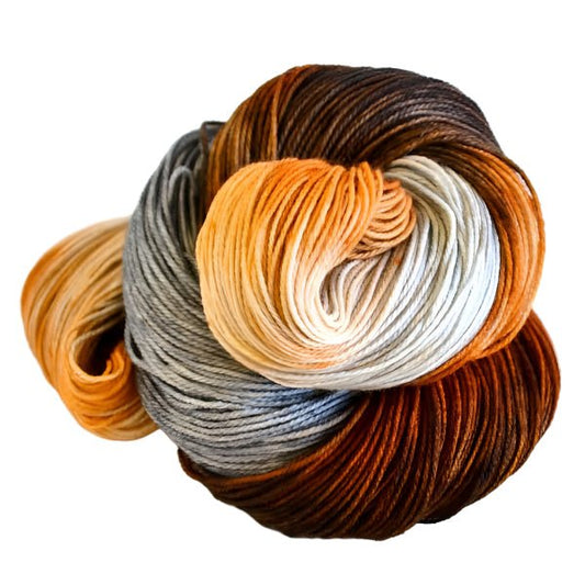 'copper and zinc ' merino worsted/aran by kat's riverside studio | Wabi Sabi