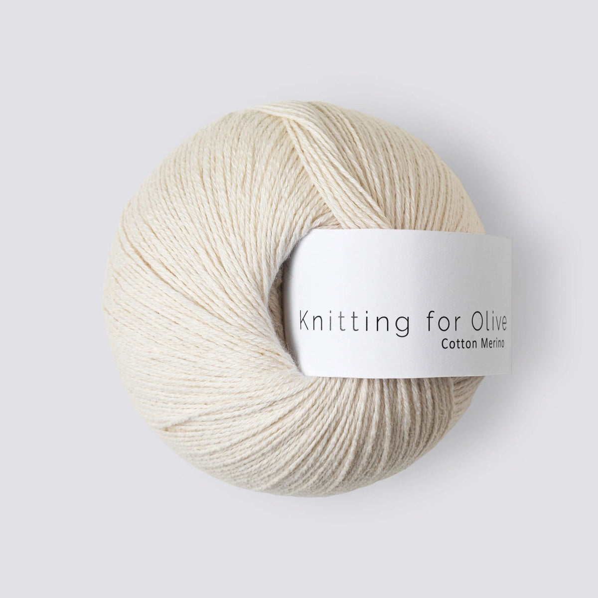 'cream ' cotton merino by knitting for olive | Wabi Sabi