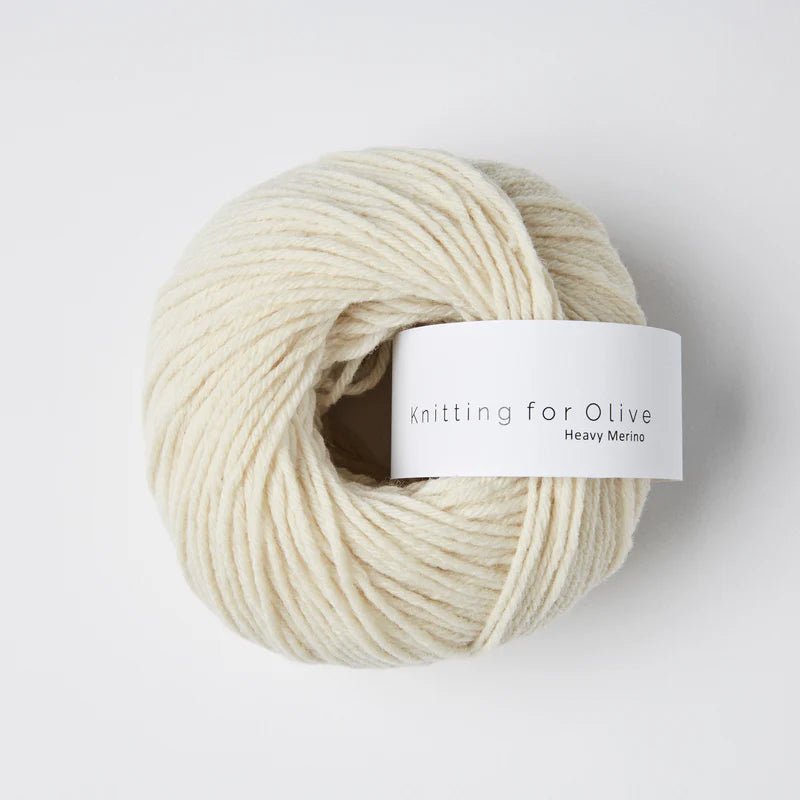 'cream ' heavy merino by knitting for olive | Wabi Sabi