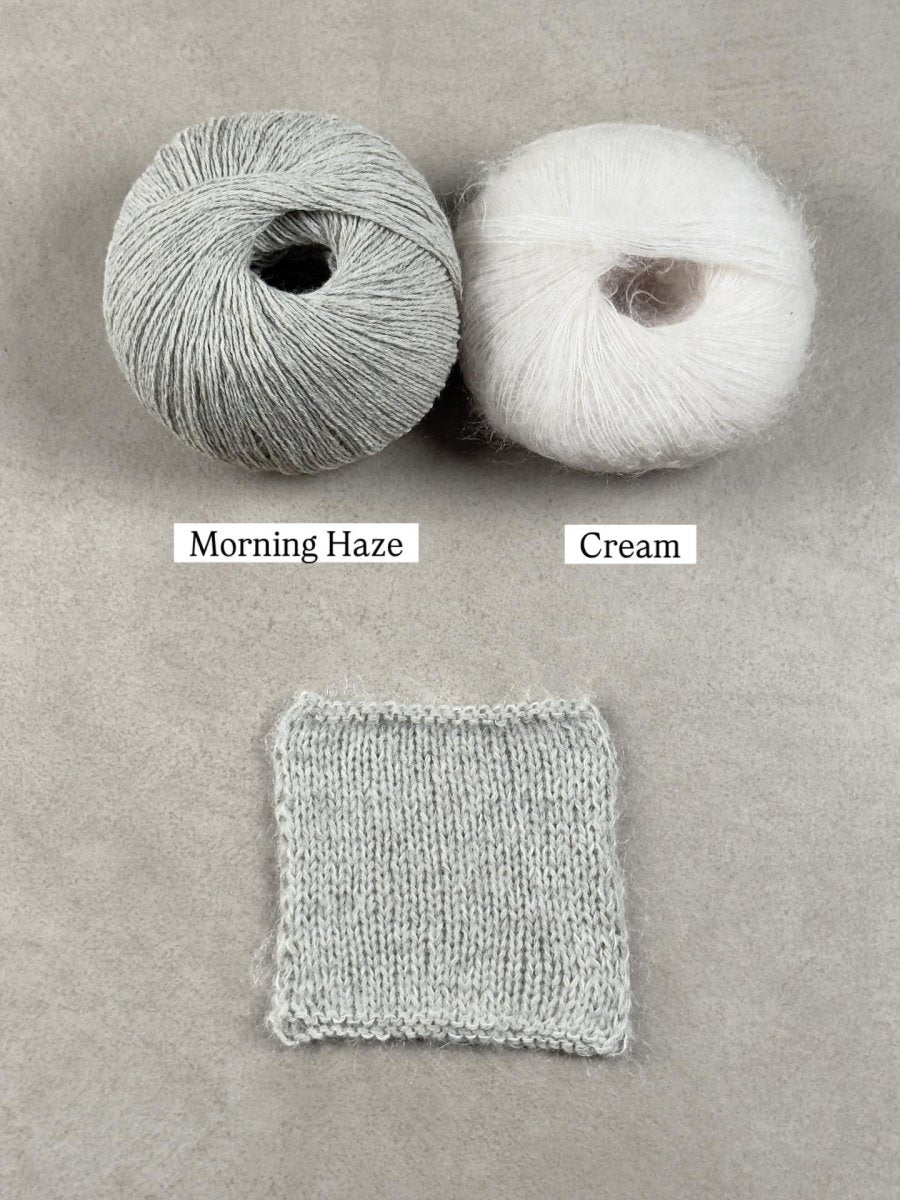 cream morning haze by knitting for olive at Wabi Sabi