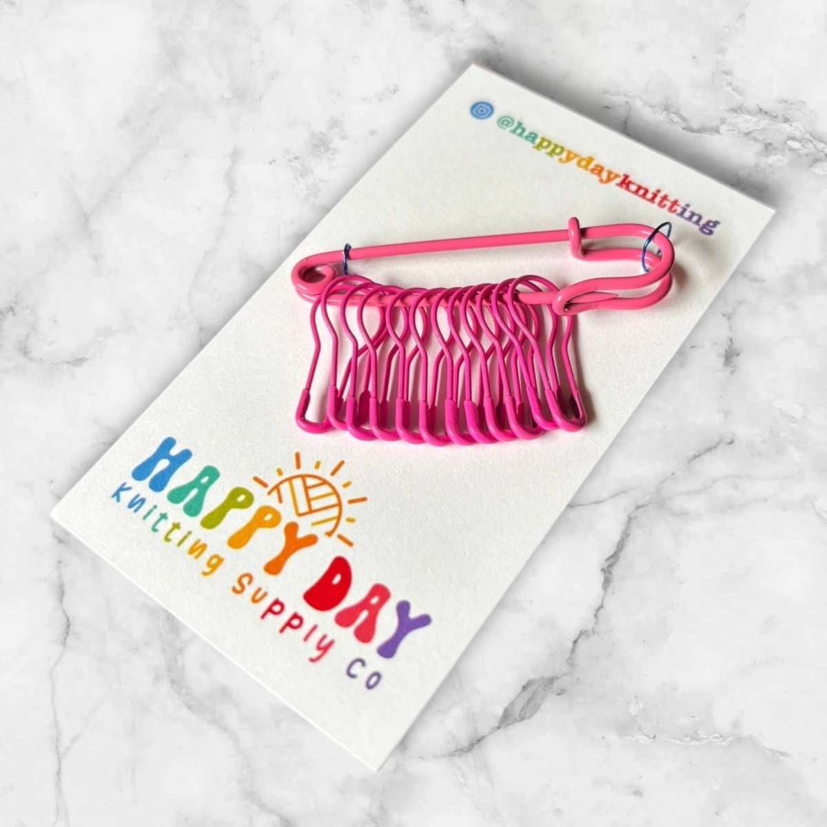 Dark Blue stitch holder & marker sets by happy day at Wabi Sabi