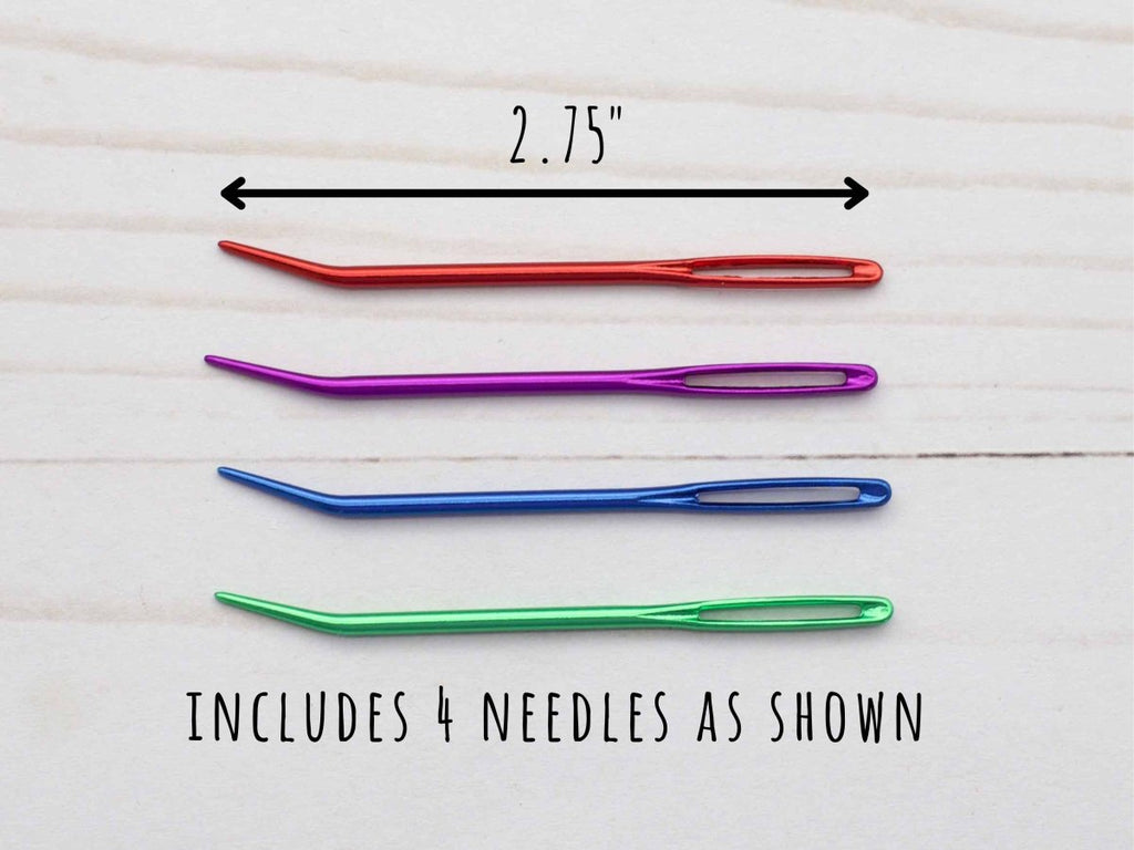 Darning Needles Bent Tip by Fox & Pine Stitches at Wabi Sabi