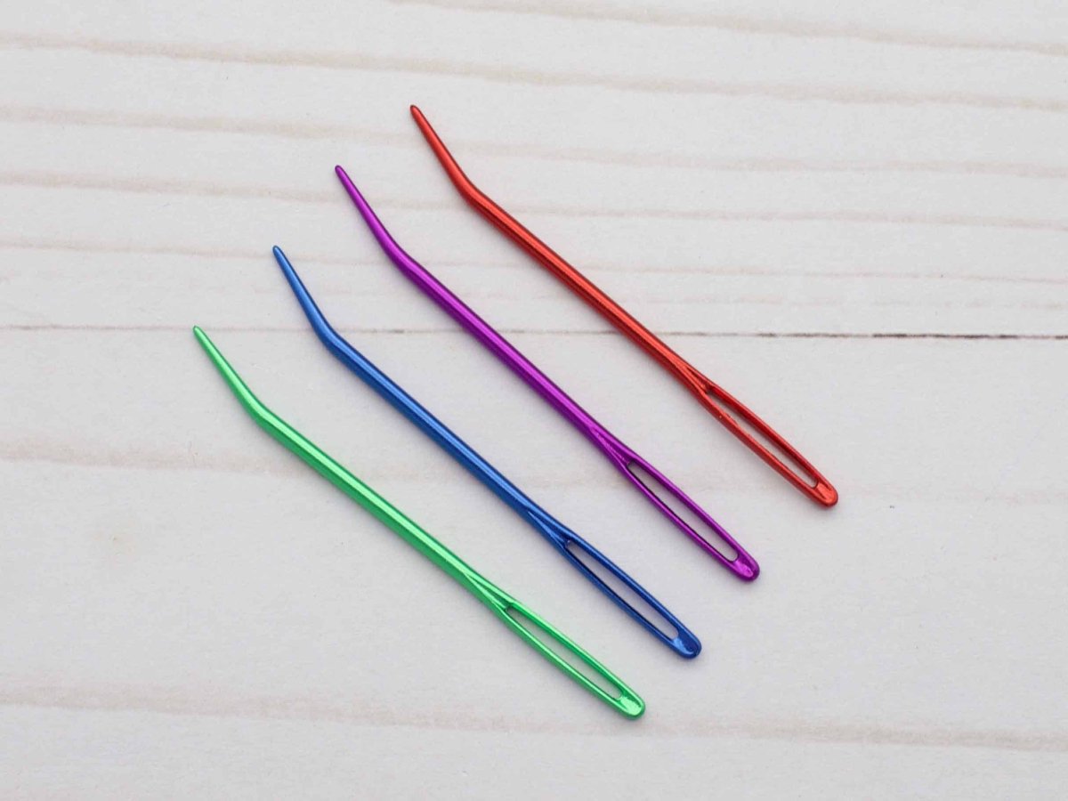 Darning Needles Bent Tip by Fox & Pine Stitches at Wabi Sabi