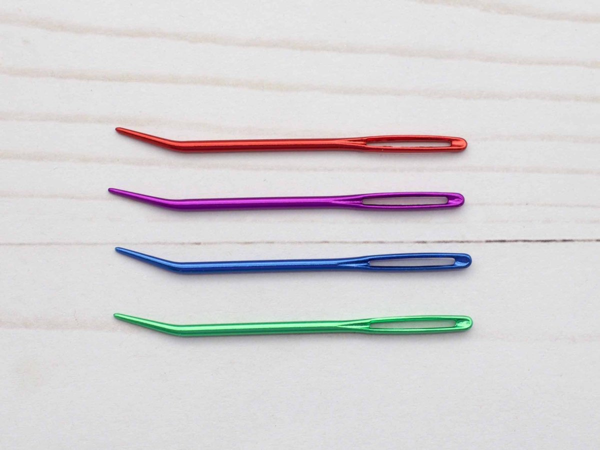 Darning Needles Bent Tip by Fox & Pine Stitches at Wabi Sabi