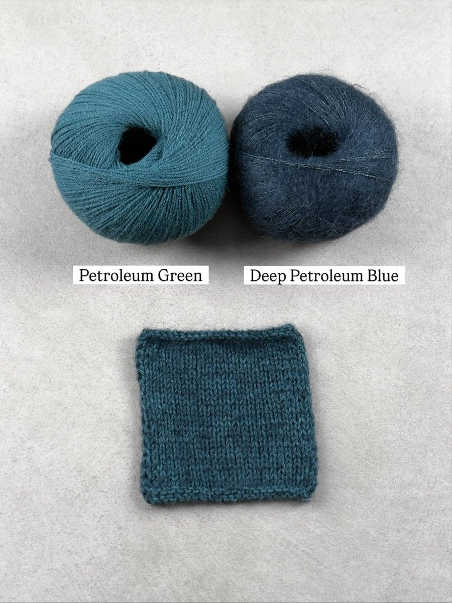 deep petroleum blue petroleum by knitting for olive at Wabi Sabi