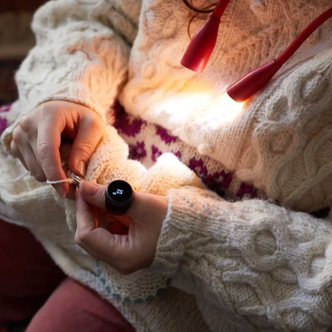 digital stitch counter ring by lumos & lumos at Wabi Sabi
