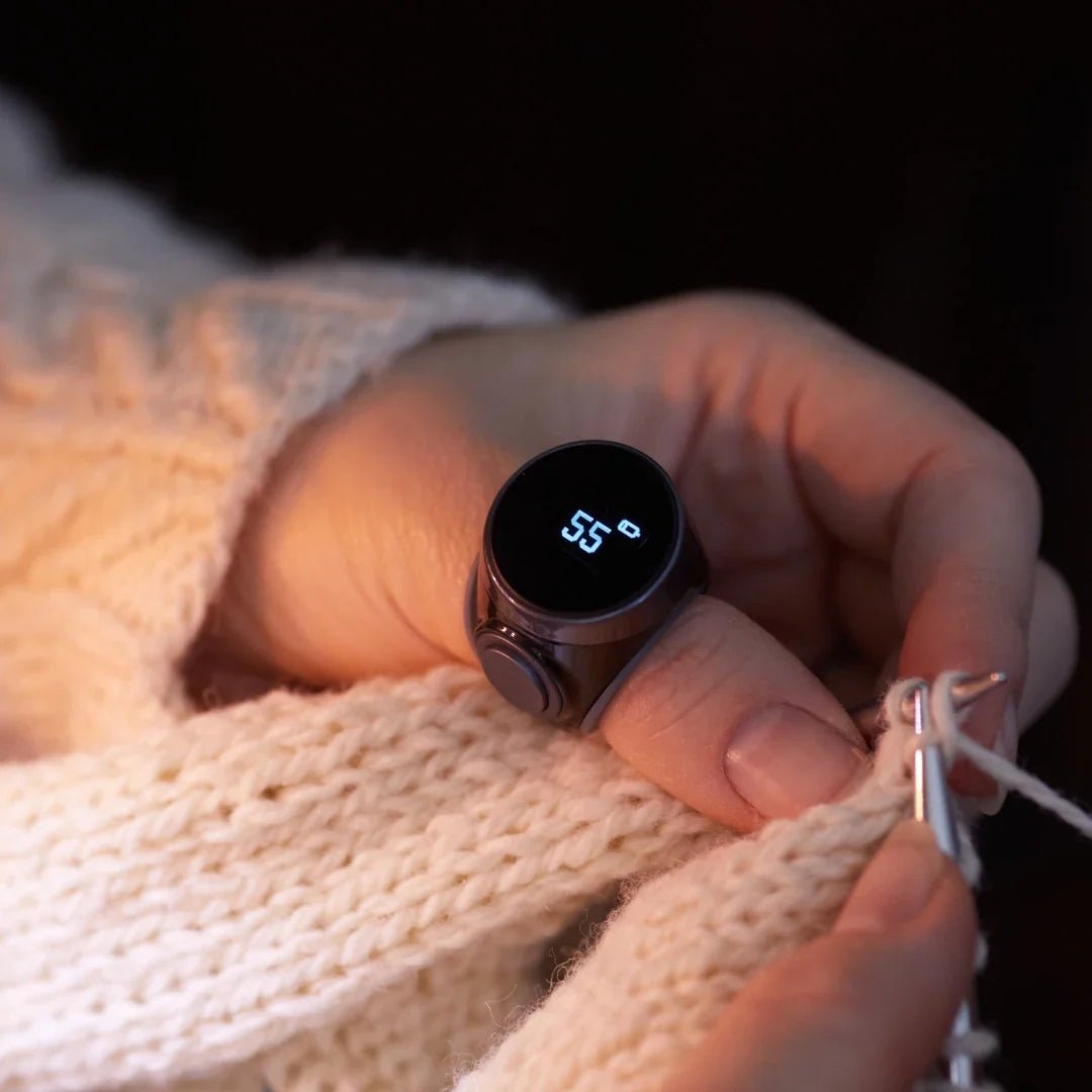 digital stitch counter ring by lumos & lumos at Wabi Sabi