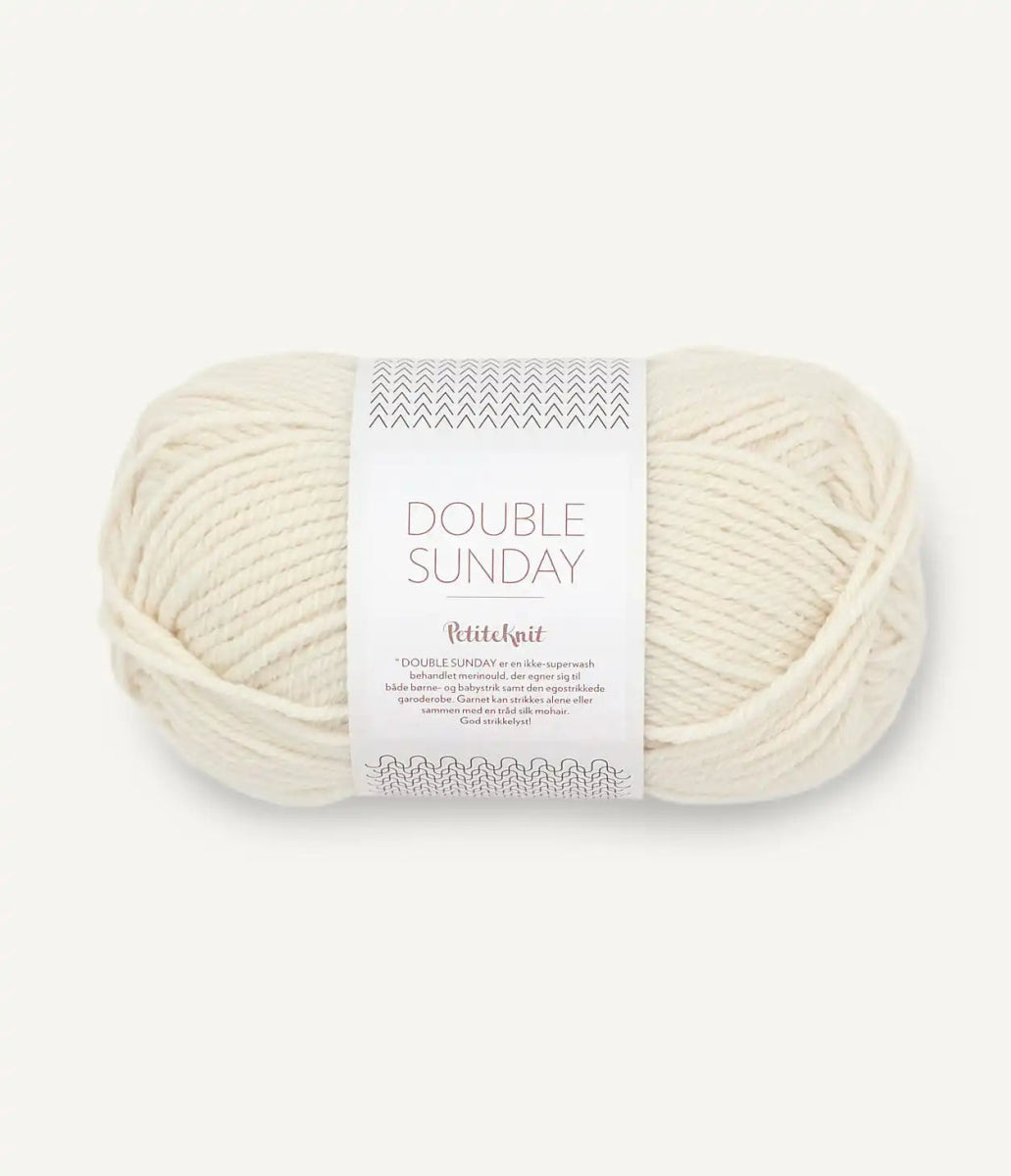 '1012 whipped cream ' double sunday by Sandnes Garn | Wabi Sabi