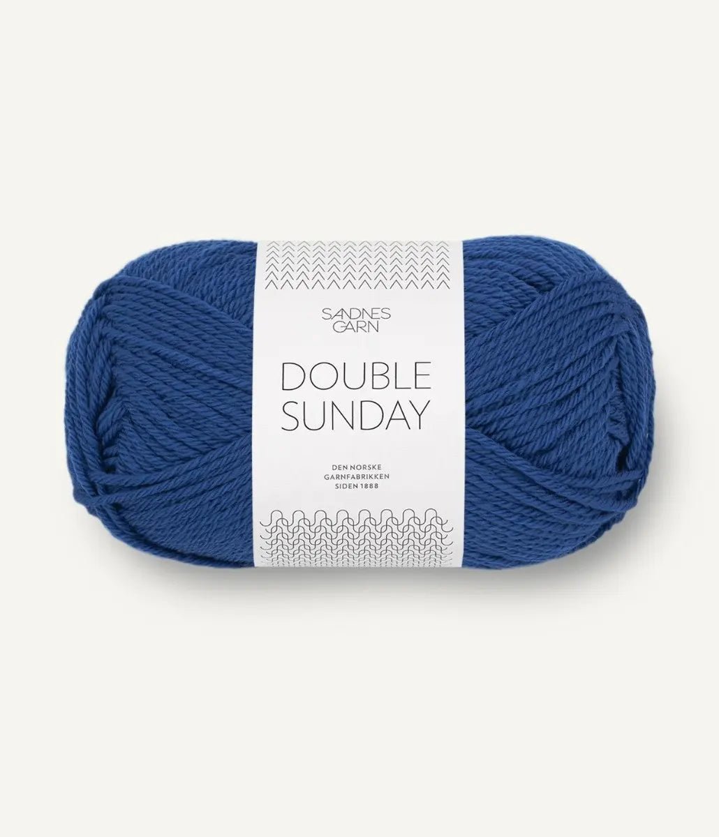 '5846 blue ' double sunday by Sandnes Garn | Wabi Sabi