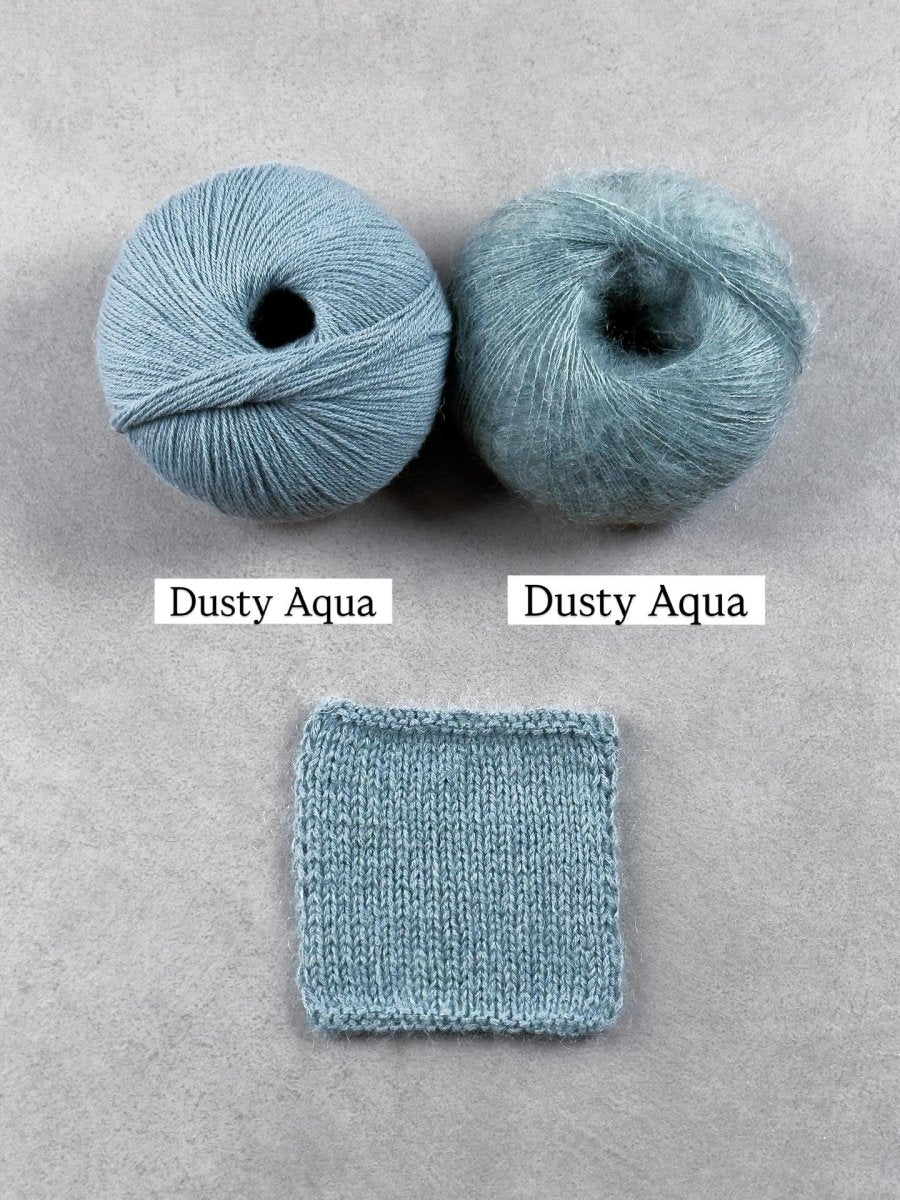 dusty aqua dusty aqua by knitting for olive at Wabi Sabi