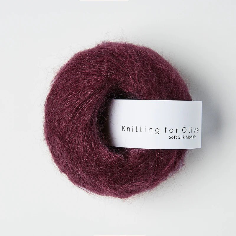 dusty banana soft silk mohair by knitting for olive at Wabi Sabi