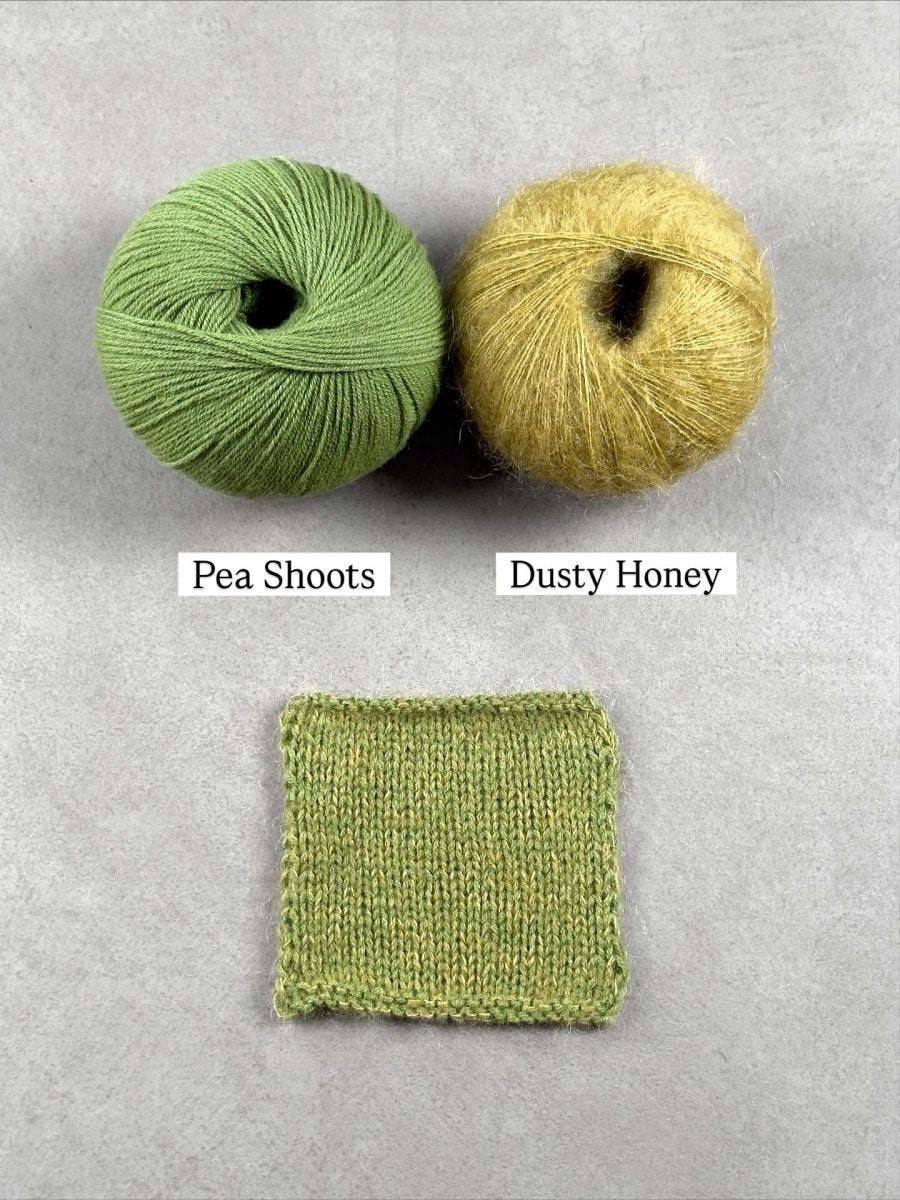 dusty honey pea shoots by knitting for olive at Wabi Sabi