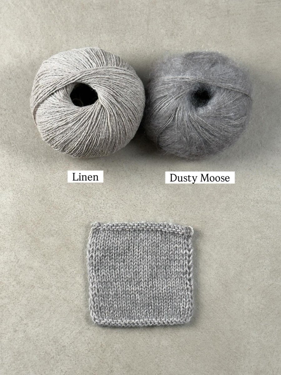 dusty moose linen by knitting for olive at Wabi Sabi