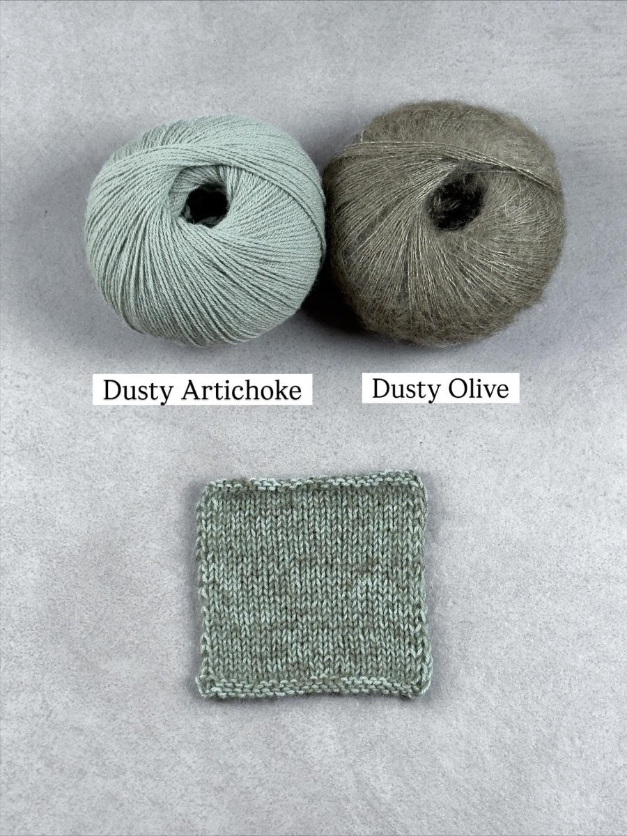 dusty olive dusty artichoke by knitting for olive at Wabi Sabi