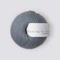 elephant blue cotton merino by knitting for olive at Wabi Sabi