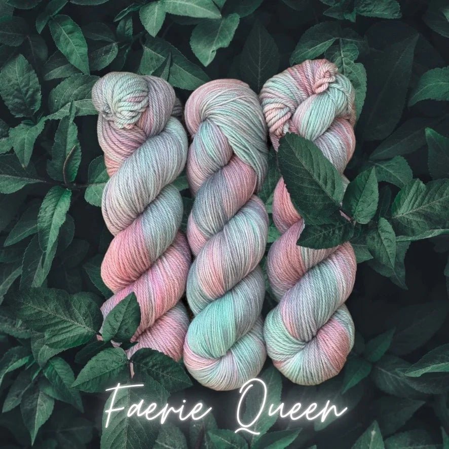 faerie queen faerie garden fingering by purl passion fibre arts at Wabi Sabi