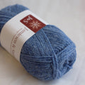 FC15 mid sky blue shetland jumper weight by jamieson & smith at Wabi Sabi