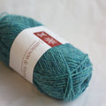 fc34 bright turquoise mix shetland jumper weight by jamieson & smith at Wabi Sabi