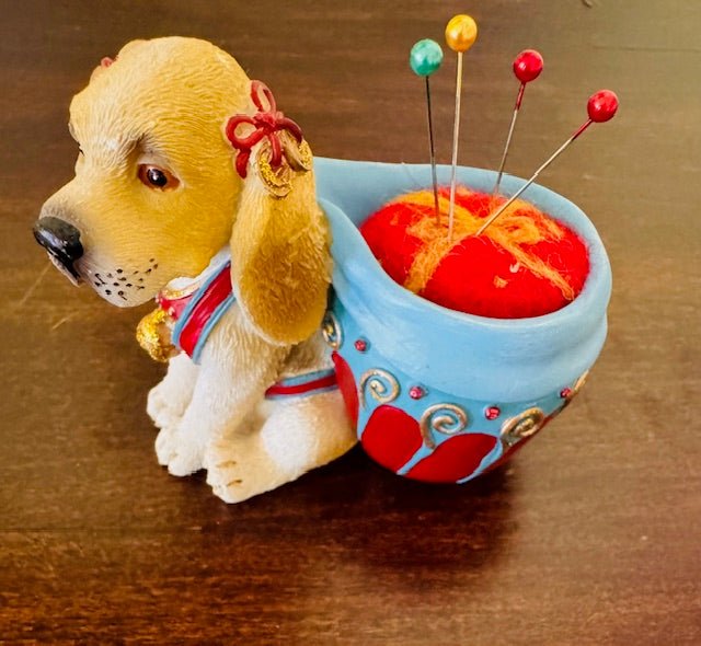 ' ' felted tea cup pin cushion: Saturday October 18: 1 - 3pm by Andrée | Wabi Sabi