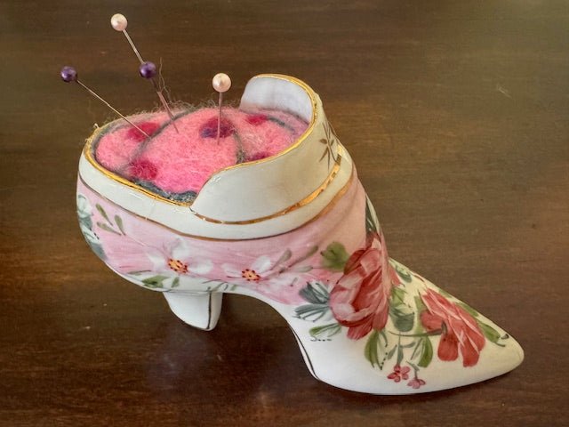 ' ' felted tea cup pin cushion: Saturday October 18: 1 - 3pm by Andrée | Wabi Sabi