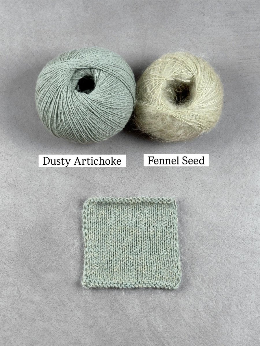 fennel seed dusty artichoke by knitting for olive at Wabi Sabi