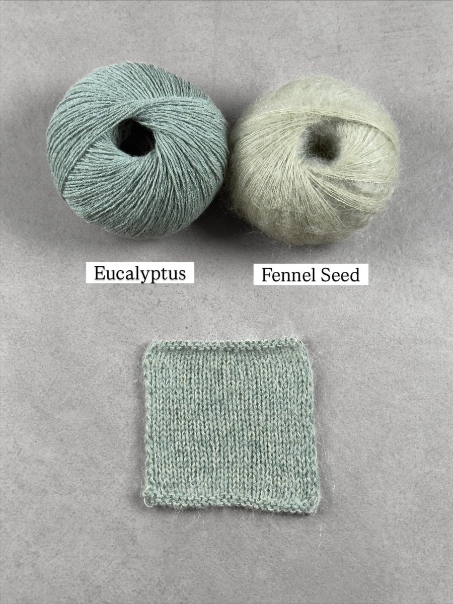 fennel seed eucalyptus by knitting for olive at Wabi Sabi