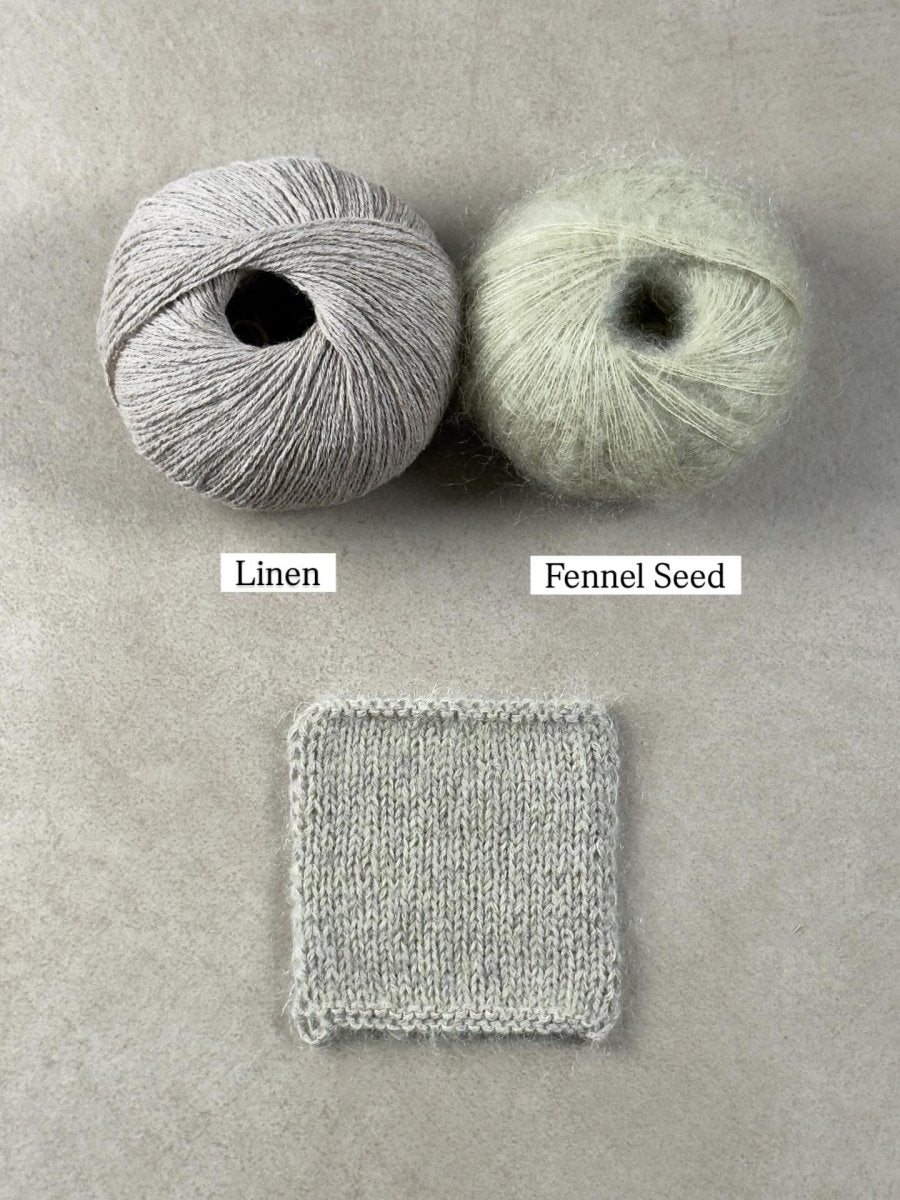 fennel seed linen by knitting for olive at Wabi Sabi