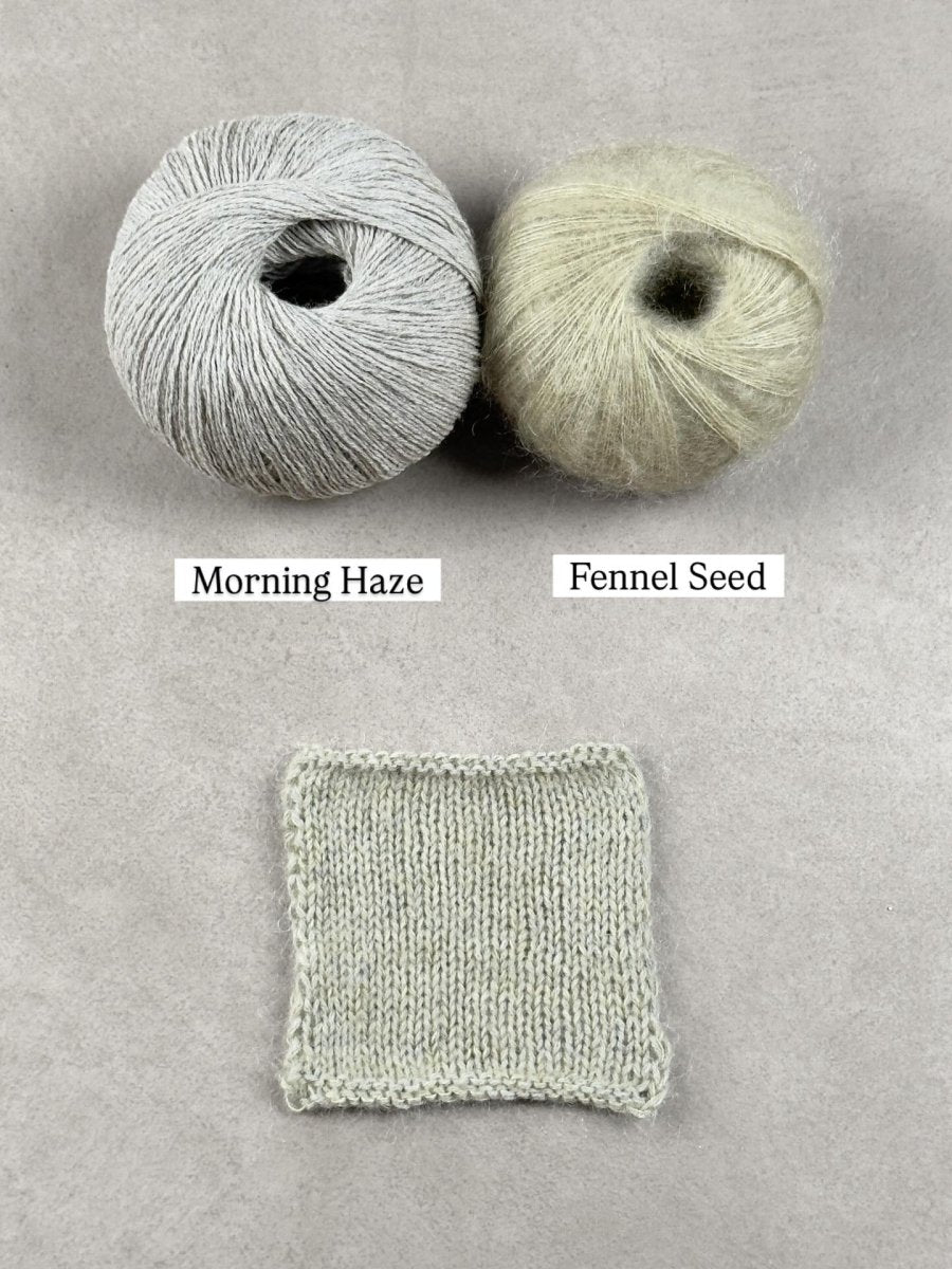 fennel seed morning haze by knitting for olive at Wabi Sabi