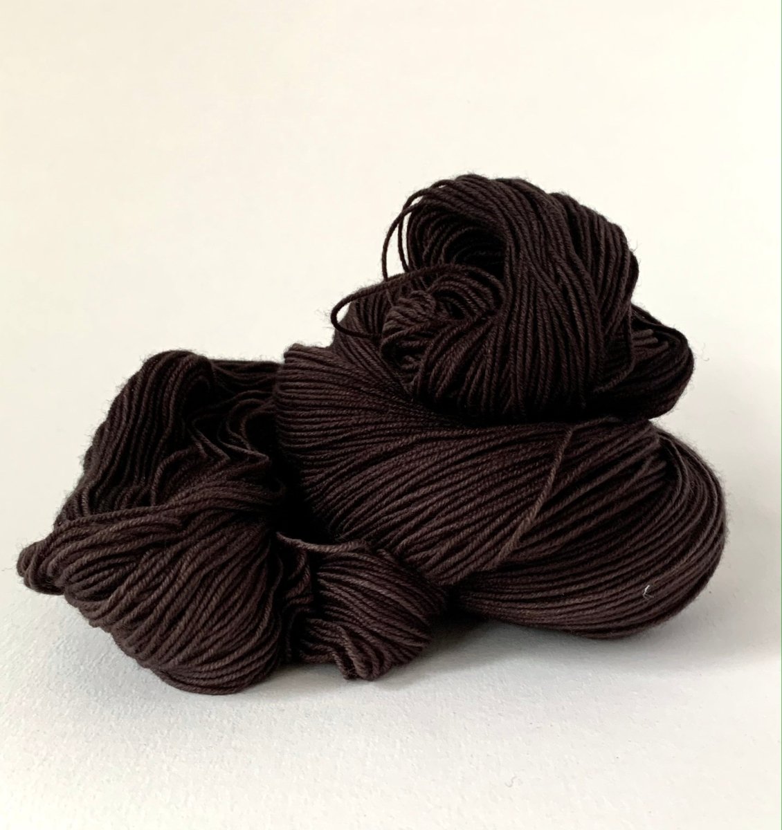 'fondue ' 3 - ply merino sock by kat's riverside studio | Wabi Sabi