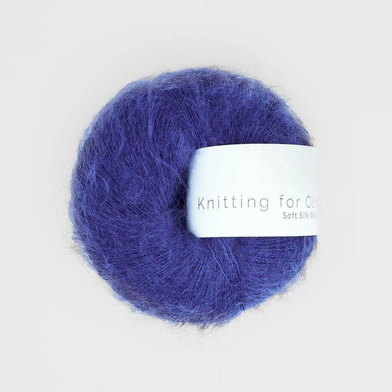 french anemone soft silk mohair by knitting for olive at Wabi Sabi