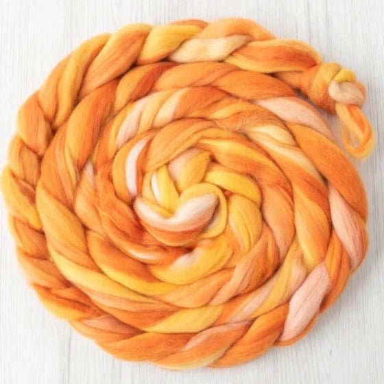 friends merino multicolour roving by dyeing house gallery at Wabi Sabi