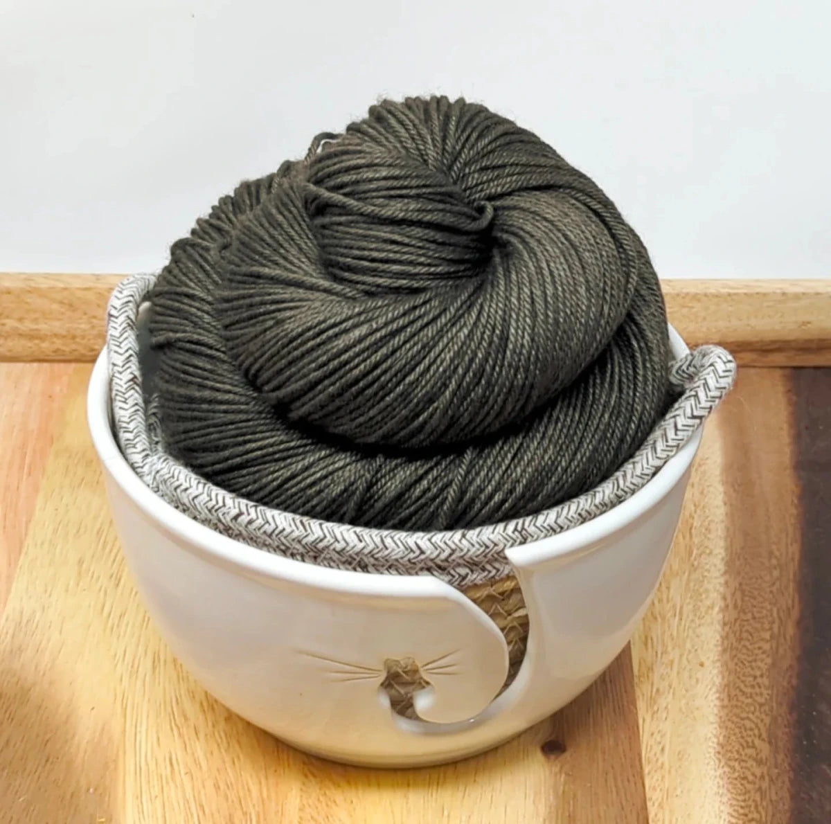 Gold Ochre silk yak DK by alley cat yarns at Wabi Sabi
