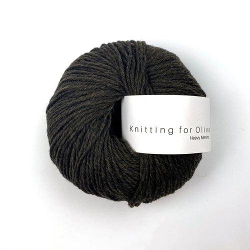 brown bear heavy merino by knitting for olive at Wabi Sabi