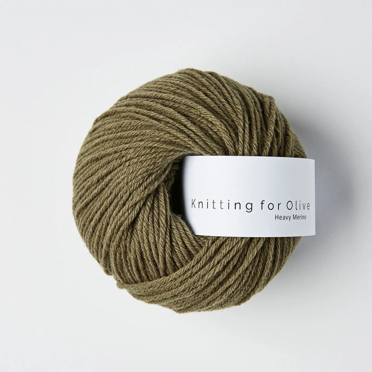 'dusty olive ' heavy merino by knitting for olive | Wabi Sabi